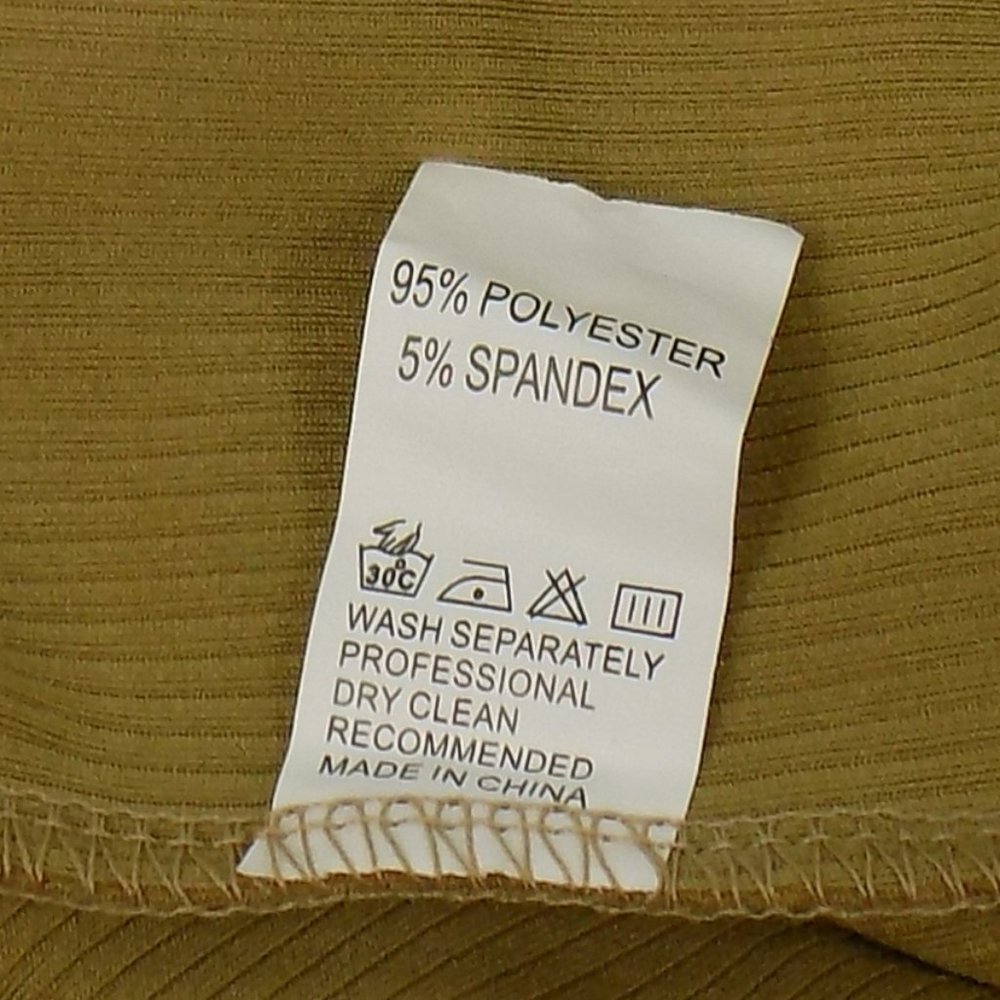 LoveLA Lura Ribbed Bodysuit in Tan NWT Multiple Sizes - Picture 7 of 9